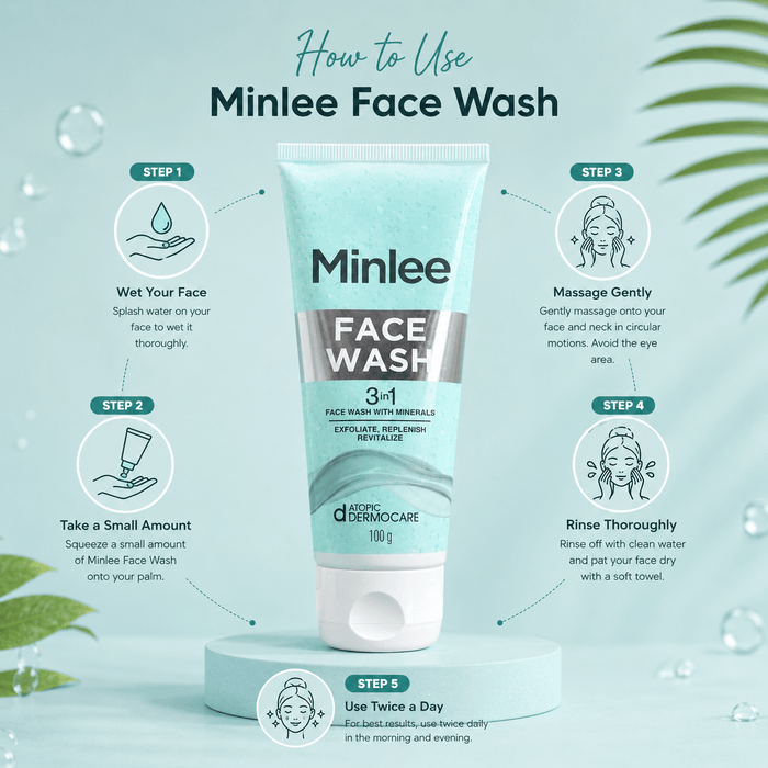 Minlee Face Wash - Cosmosentials