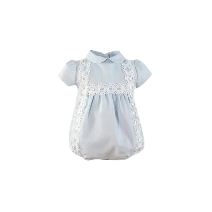 Miranda Blue Romper