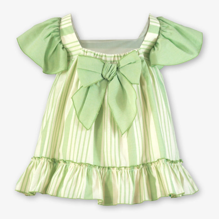 Miranda Green Striped Dress
