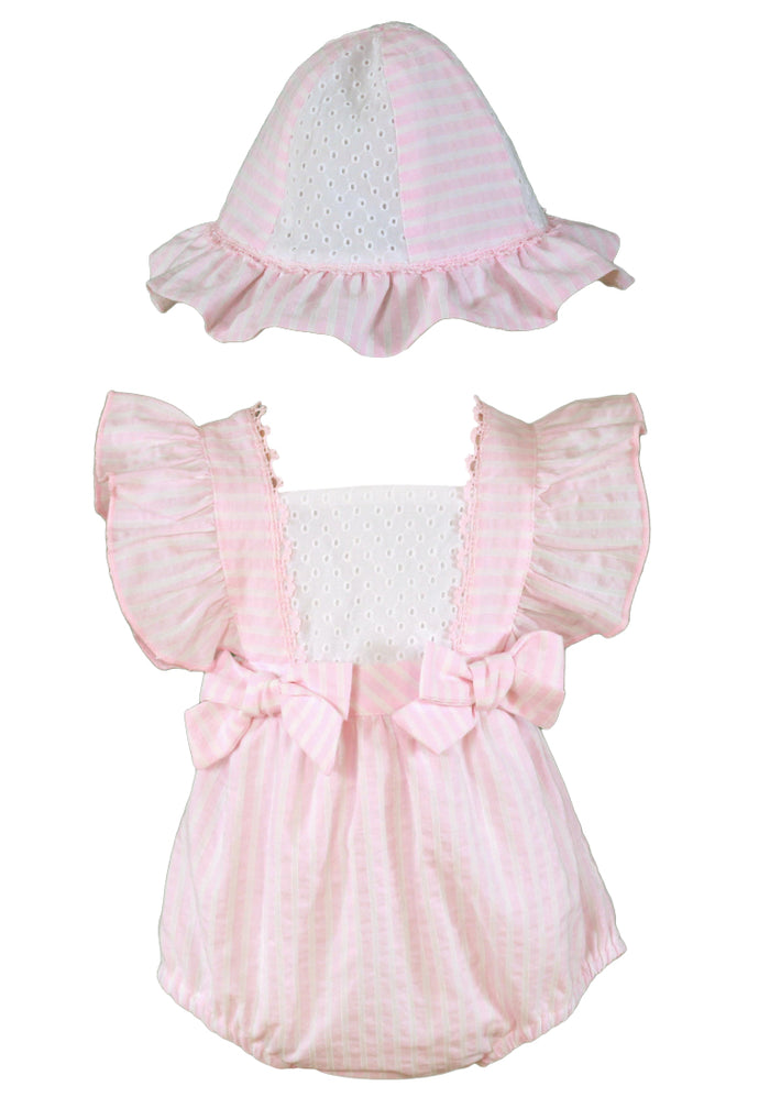 Miranda Pink Romper and Hat