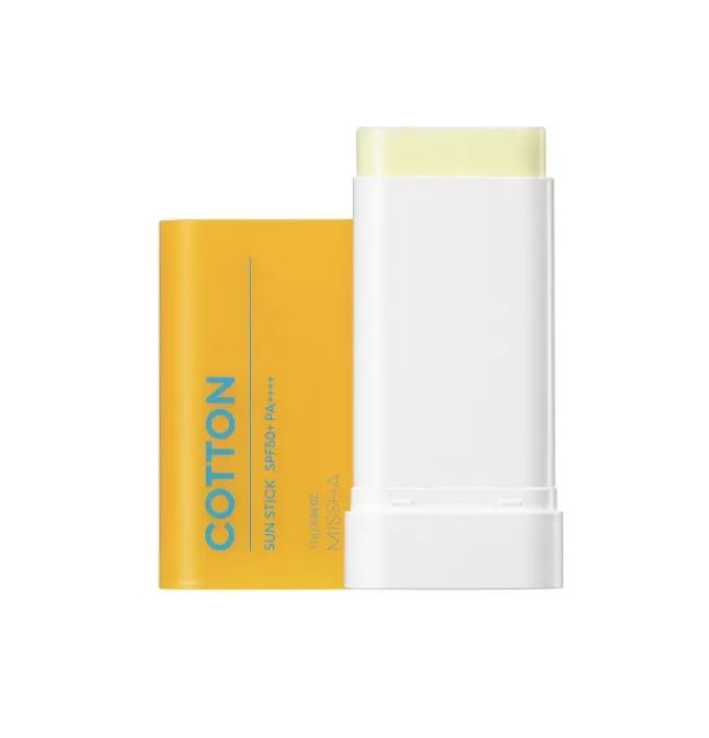 Missha All-around Safe Block Cotton Sun Stick SPF50+ PA++++ 17g / .60 fl. oz.