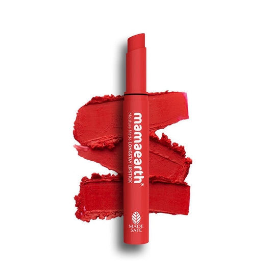 Moisture Matte Long Stay Lipstick - 2g | Melon Red