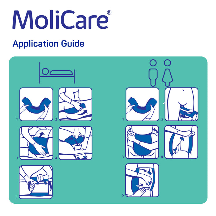 Molicare Slip Extra Adult Diaper Medium 30s