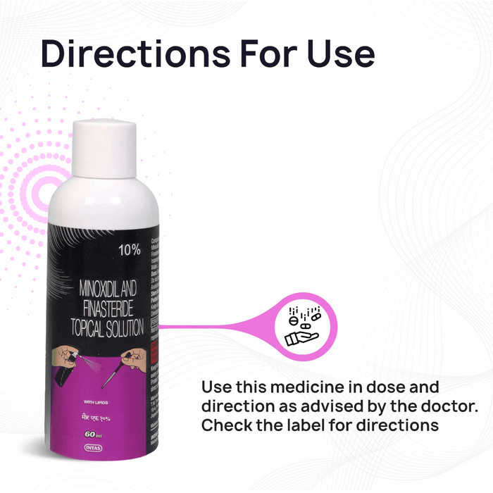 Morr F 10% (Minoxidil and Finasteride Topical Solution) - Cosmosentials