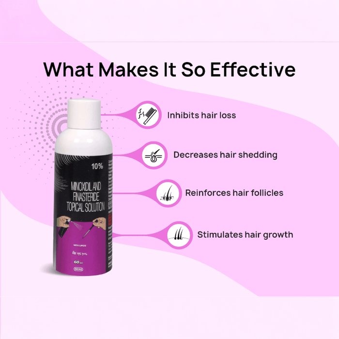 Morr F 10% (Minoxidil and Finasteride Topical Solution) - Cosmosentials