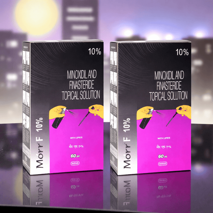 Morr F 10% (Minoxidil and Finasteride Topical Solution) - Cosmosentials
