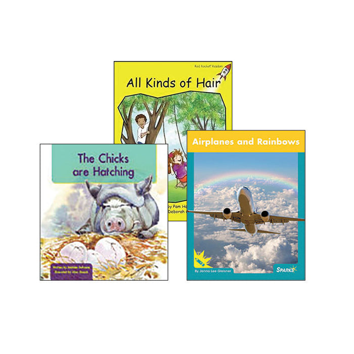 MultiPublisher Leveled Reading Levels C & D: Variety Pack