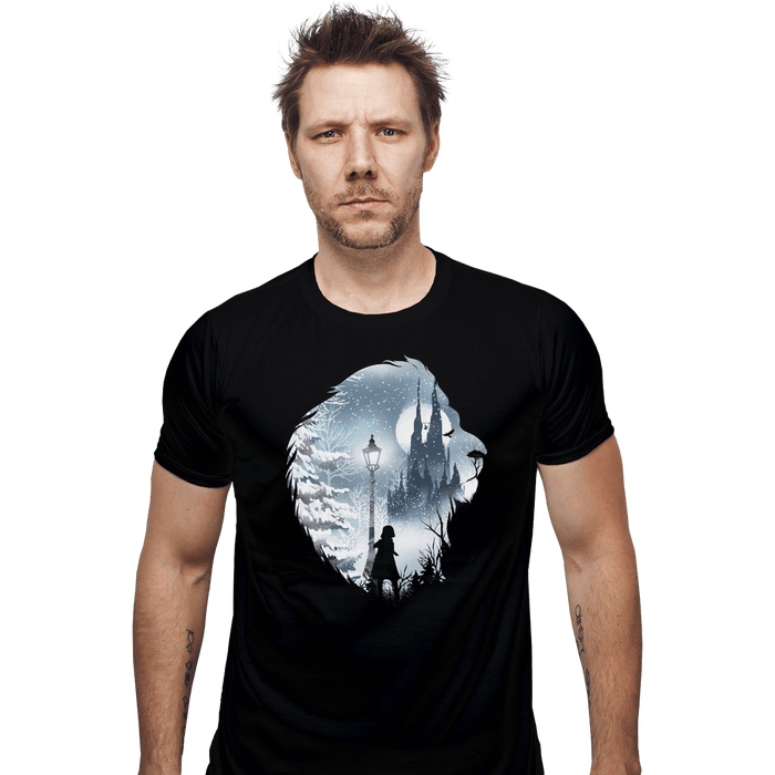 Shirts Fitted Shirts, Mens / Small / Black Mystical Winter