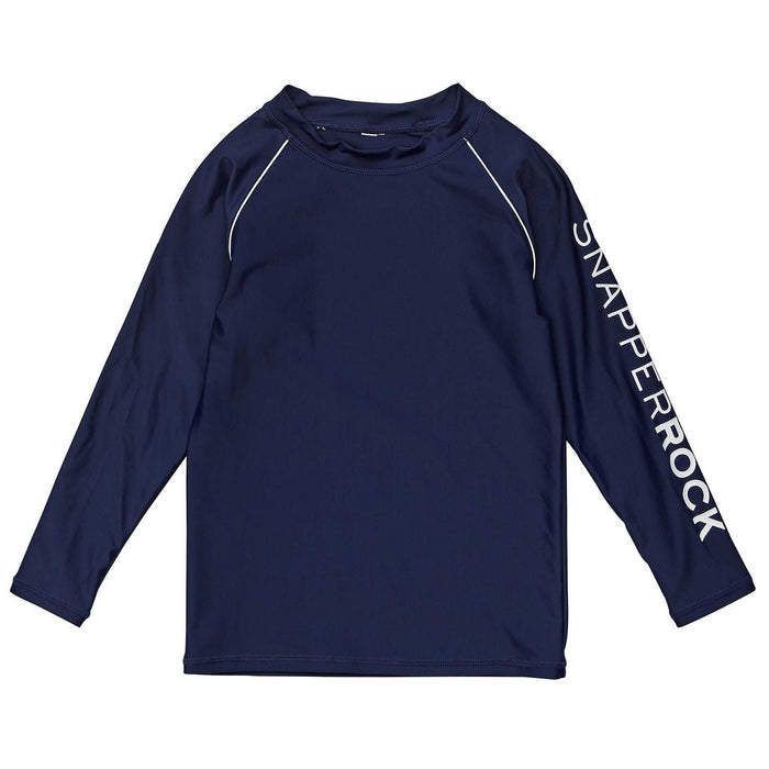 Navy Sustainable Long Sleeve Rash Top - Destination PSP