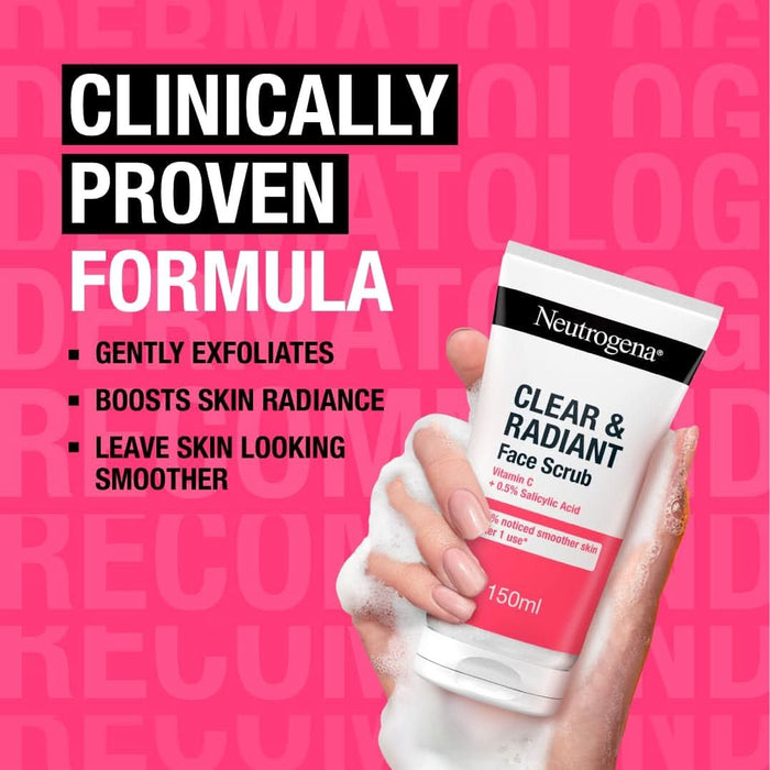 Neutrogena Clear & Radiant Daily Exfoliator 150ml