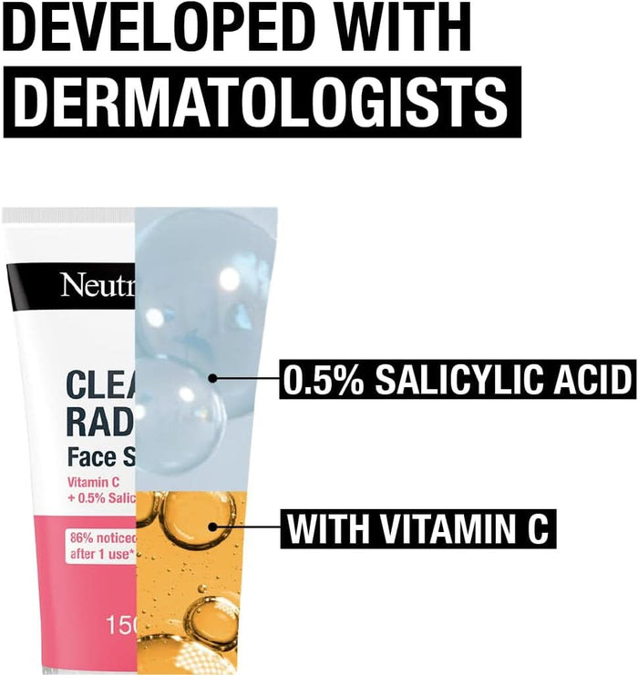 Neutrogena Clear & Radiant Daily Exfoliator 150ml
