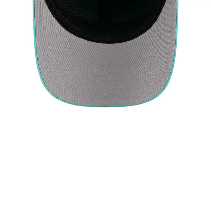 Pictured is this New Era Flag 39THIRTY M-Crown Stretch Fit cap in pastel blue. 2