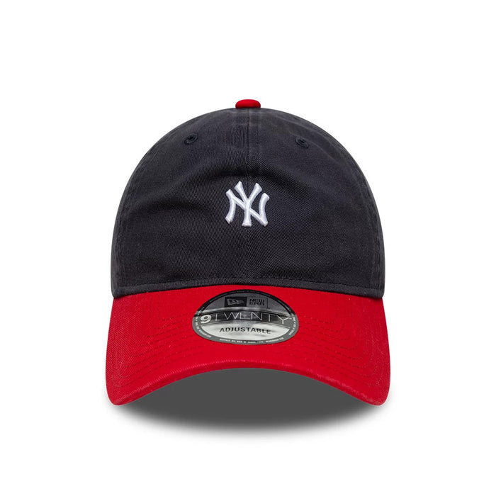 Pictured is this MLB Washed Contrast New York Yankees 9TWENTY cap in navy. 2