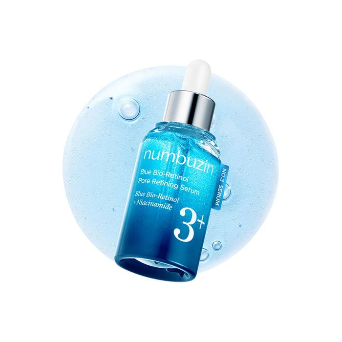 NUMBUZIN No.3 Blue Bio-Retinol Pore Refining Serum Nudie Glow Australia