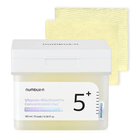 NUMBUZIN No.5 Vitamin-Niacinamide Concentrated Pad Nudie Glow Australia