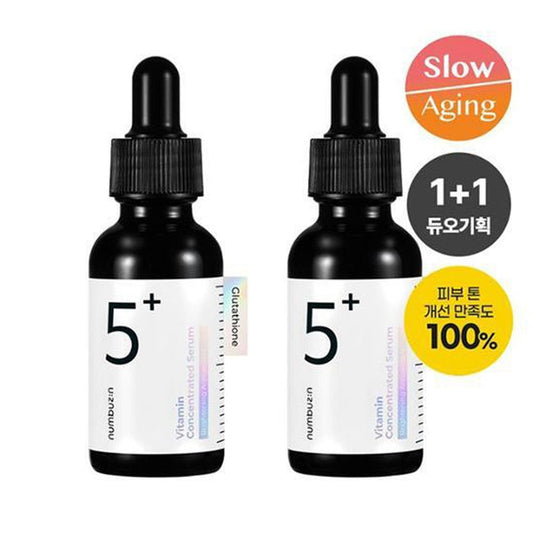 Numbuzin No.5+ Vitamin Concentrated Serum 2pk 30ml + 30ml  / 1.01 fl. oz.