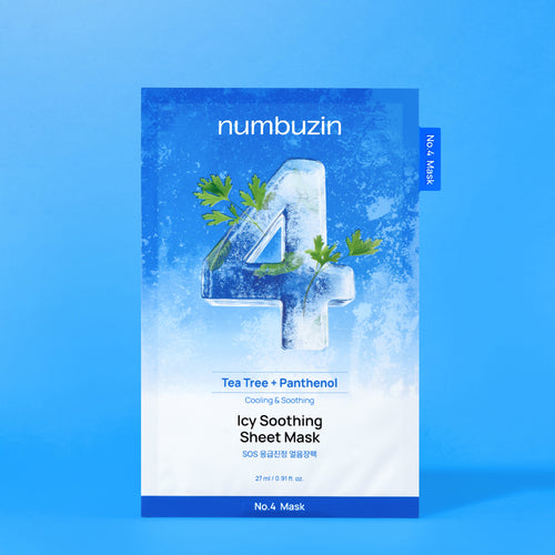 Numbuzin Tea Tree + Panthenol Cooling & Soothing Icy Mask 5
