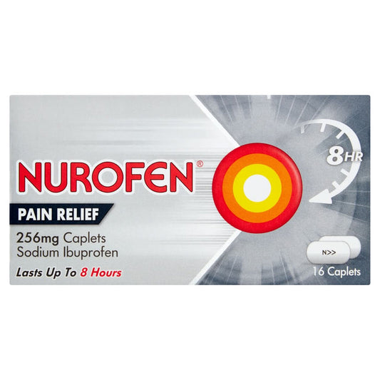 Nurofen Pain Relief 256mg 16 Caplets