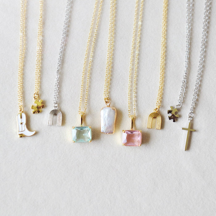 OH SO LOVELY Kataleya Cowboy Boot Necklace