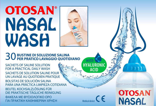 Otosan Nasal Wash Kit 30 ml 1's + Sachets 30's