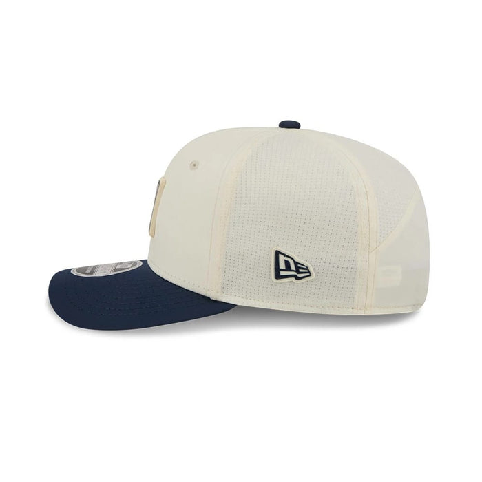 Pictured is this NFL Training 2026 New England Patriots 9SEVENTY Stretch Snap cap in white. 5