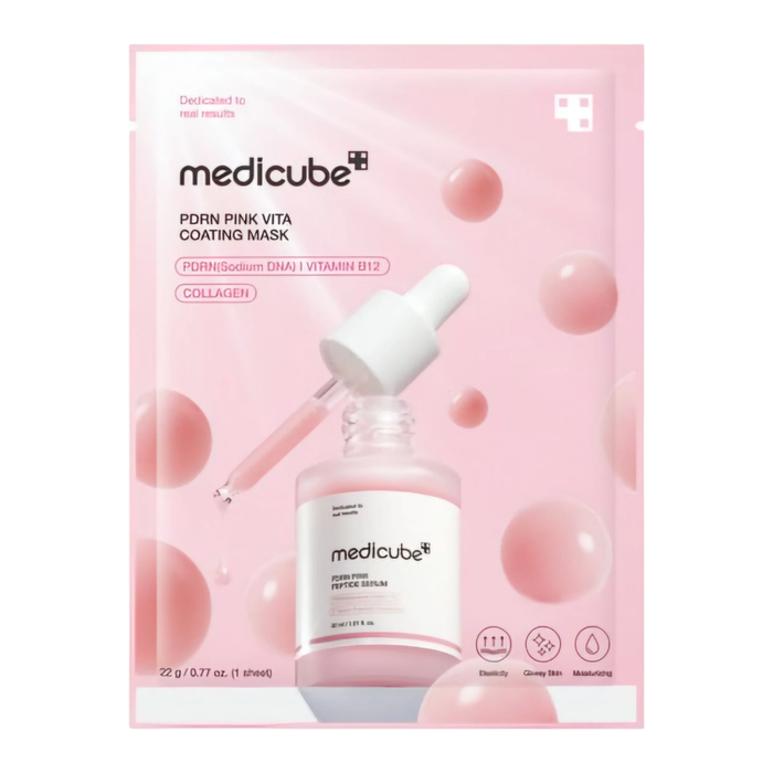 Medicube PDRN Pink Vita Coating Mask Nudie Glow Australia