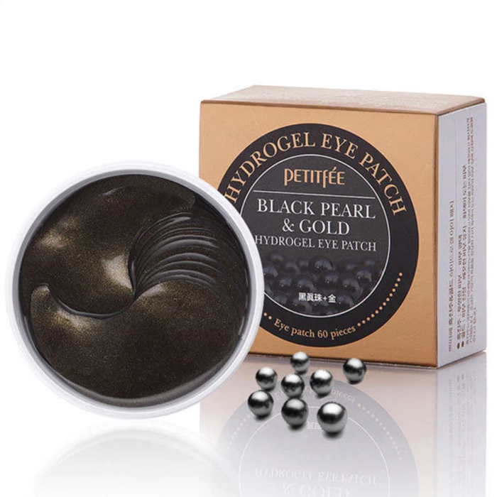 Petitfee Black Pearl & Gold Hydrogel Eye Patch 60