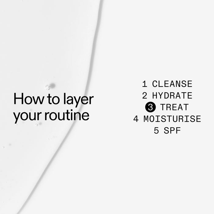 Text on a white background explaining how to layer PHA Toner in a skincare routine.