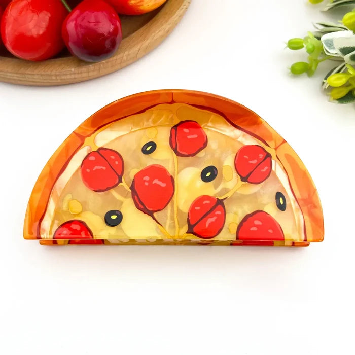 Pizza Hair Clip