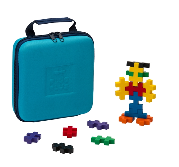 PLUS PLUS TRAVEL CASE W/15 BIG BASIC