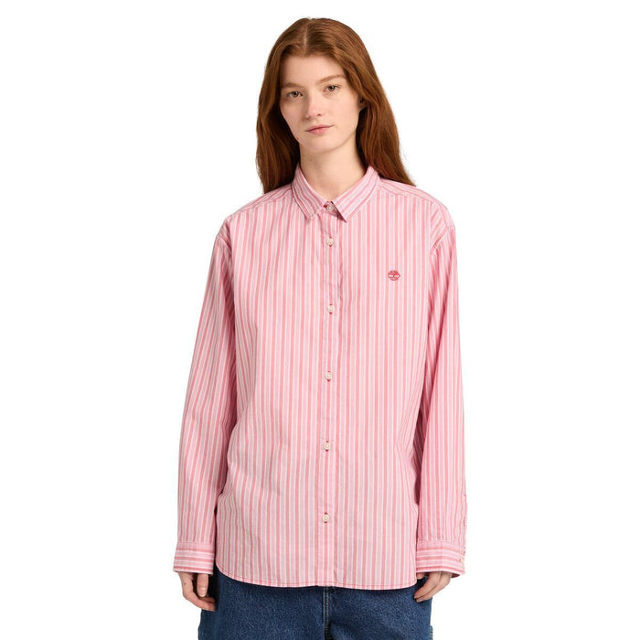 Popeline Stripe Long-Sleeve Shirt