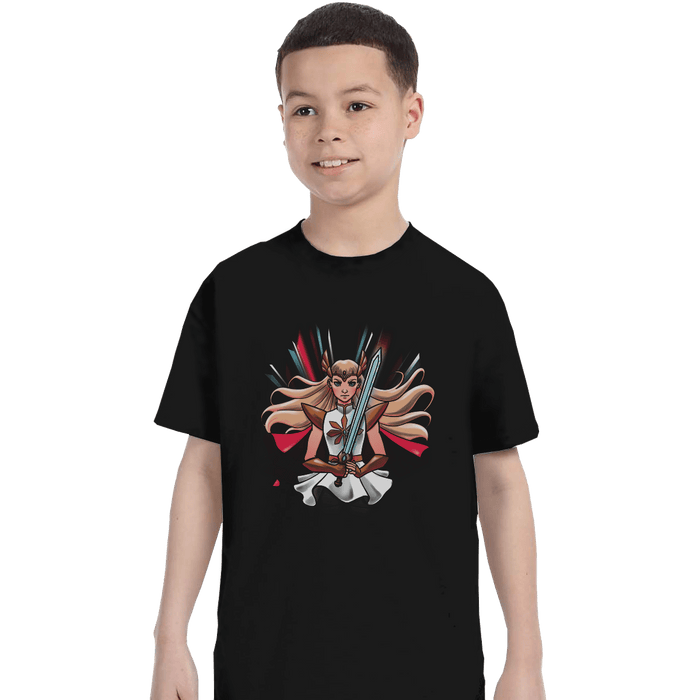 Shirts T-Shirts, Youth / XL / Black Princess of Power