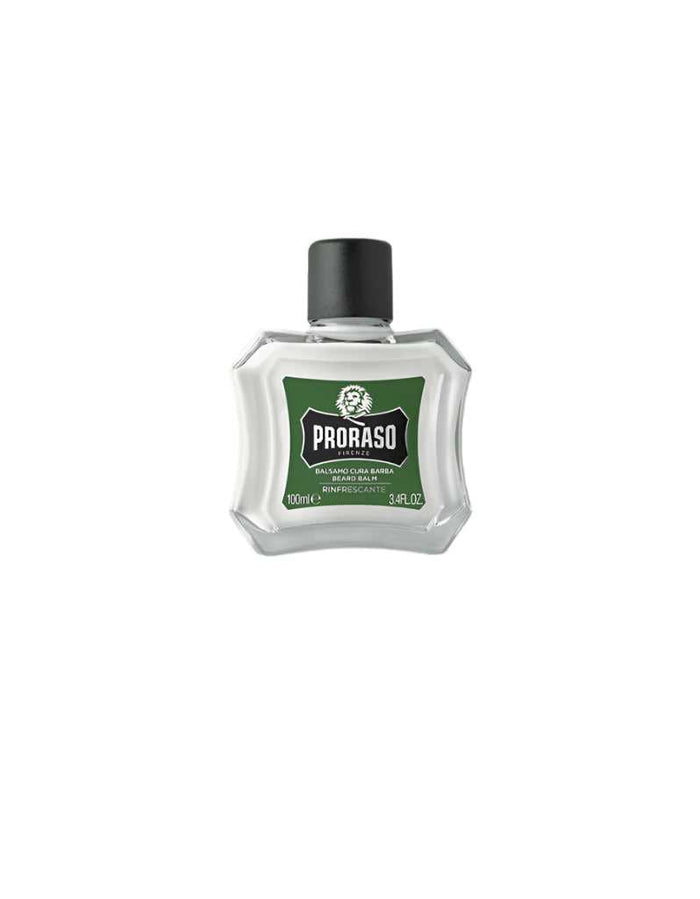Proraso Refreshing Beard Balm box with green and black design
