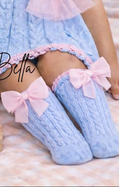 Rahigo Socks Blue/Pink