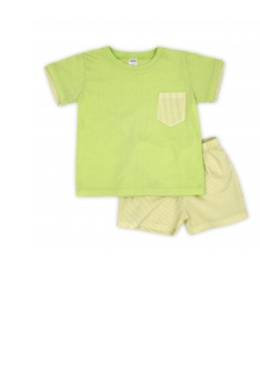 Rapife Boys Lime Shorts Set
