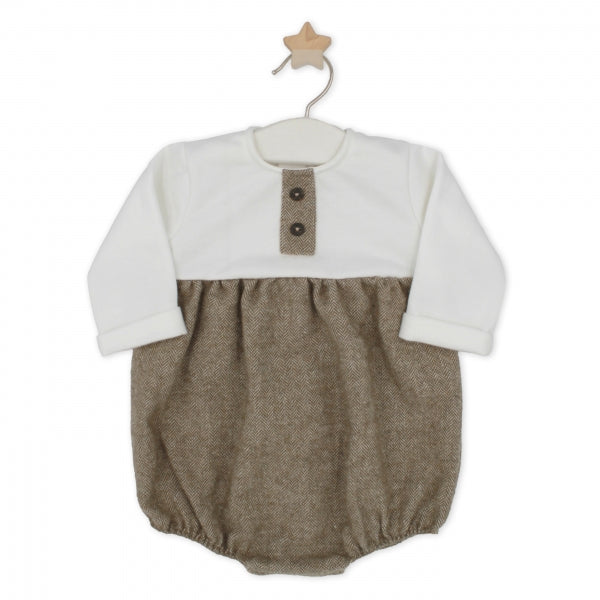 Rapife Boys Tweed Romper