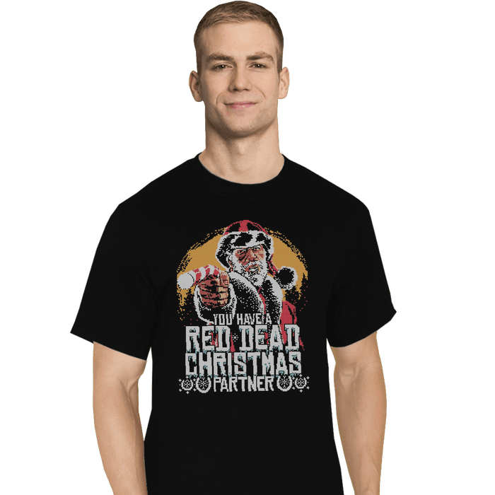 Shirts T-Shirts, Tall / Large / Black Red Dead Christmas
