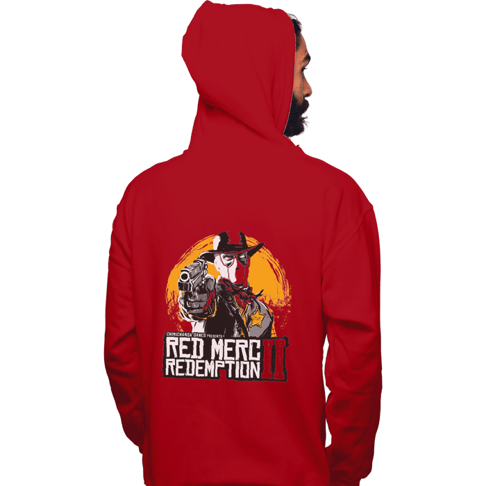 Pullover Hoodies, Unisex / Small / Red