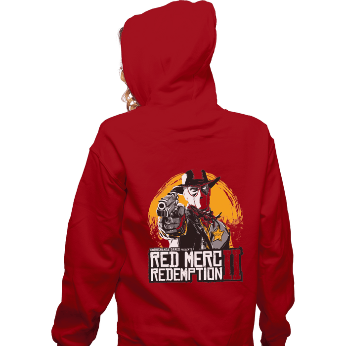 Zippered Hoodies, Unisex / Small / Red