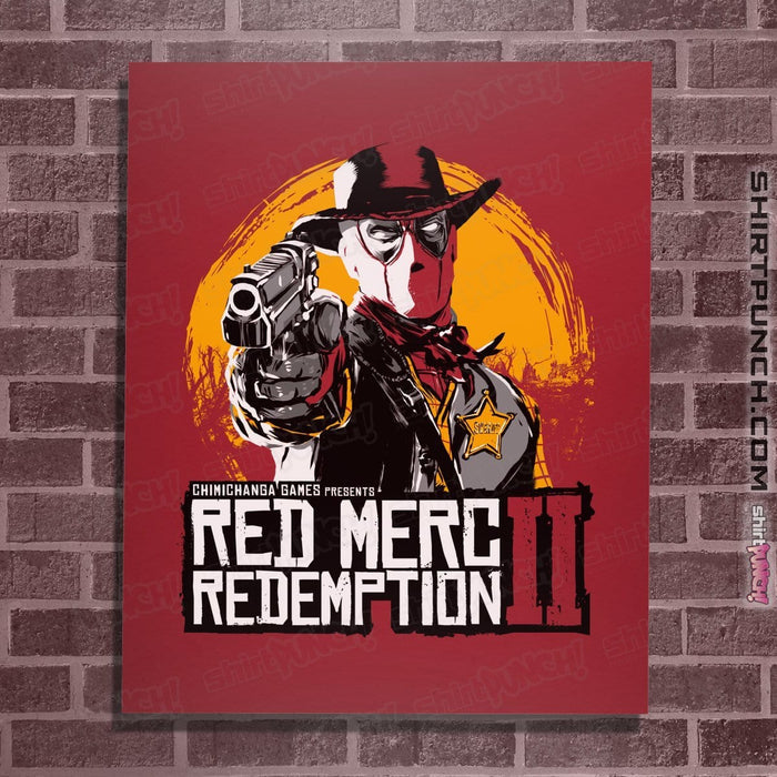 Posters / 4"x6" / Red