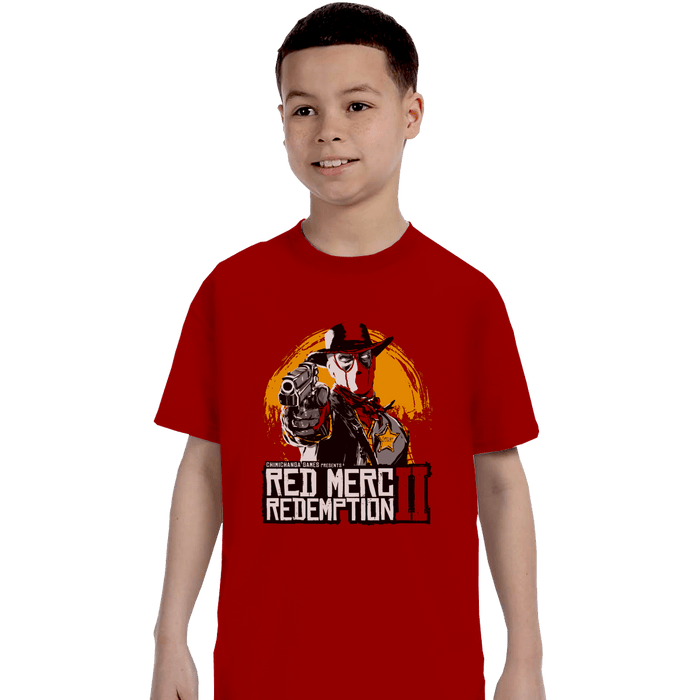 Shirts T-Shirts, Youth / XL / Red Red Merc Redemption