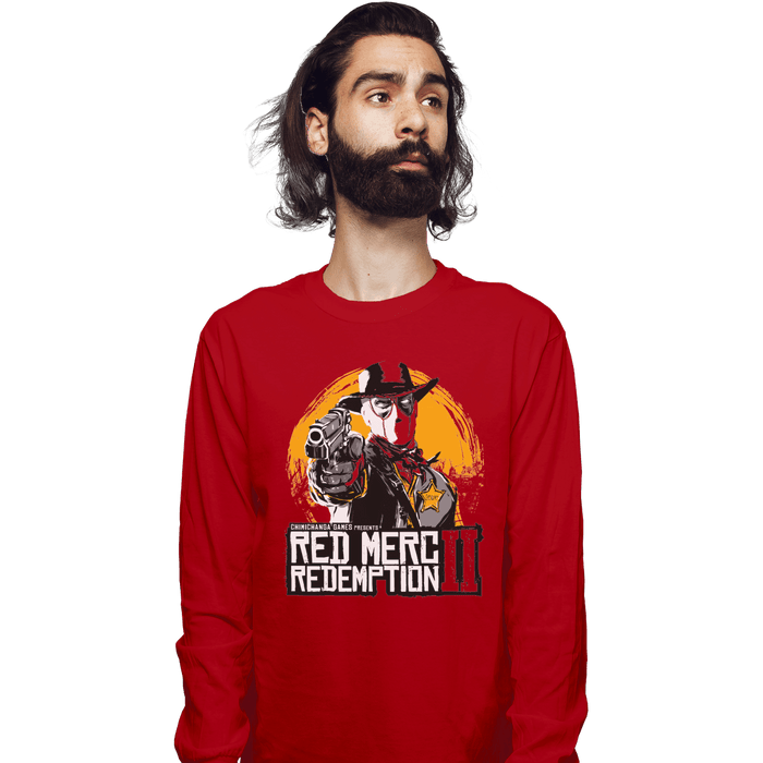 Long Sleeve Shirts, Unisex / Small / Red