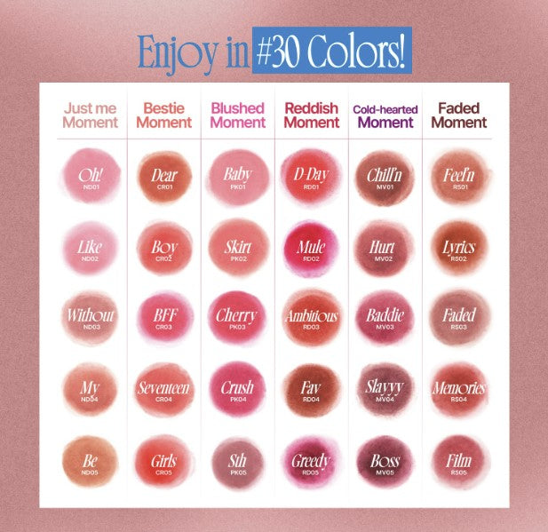 (RENEWED) Fwee Keyring Set Lip & Cheek Blurry Pudding Pot RD03 Ambitious