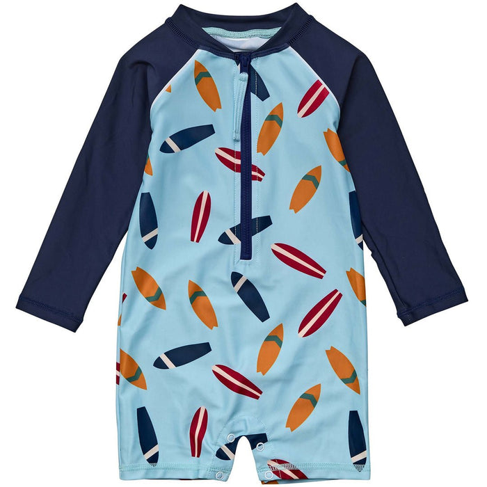 Retro Surf Long Sleeve Sunsuit - Destination PSP