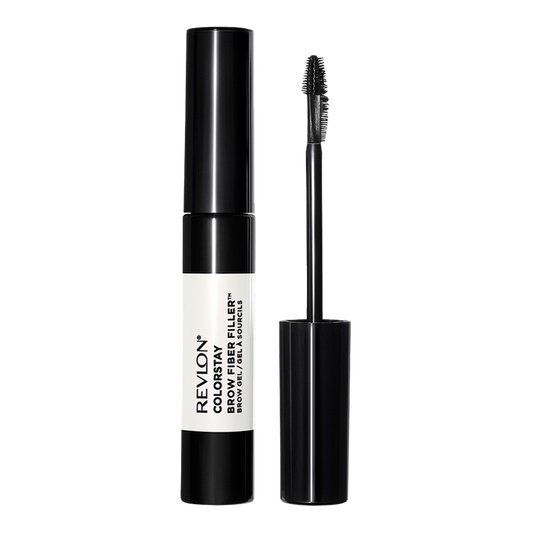 Revlon Brow Fiber Filler 306 CLEAR 6.8g – tinted fibre gel for 2-day wear, fuller brows, waterproof hold and soft natural-looking finish