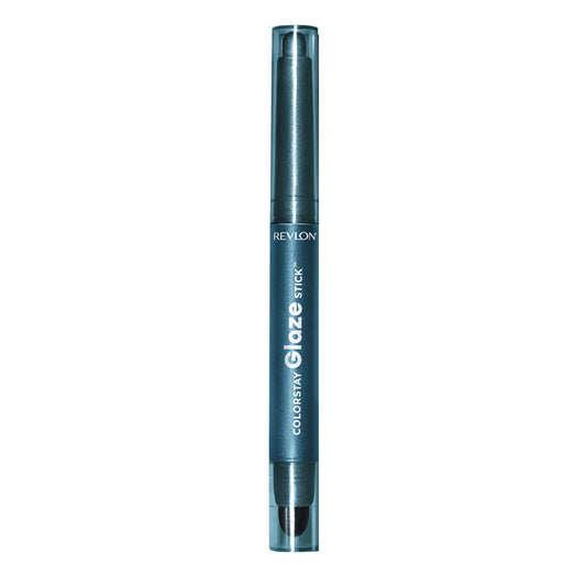 Revlon Glaze Stick Eye Shadow 875 Sapphire waterproof high pigment with silky pearl finish and smudger Blush Fiji