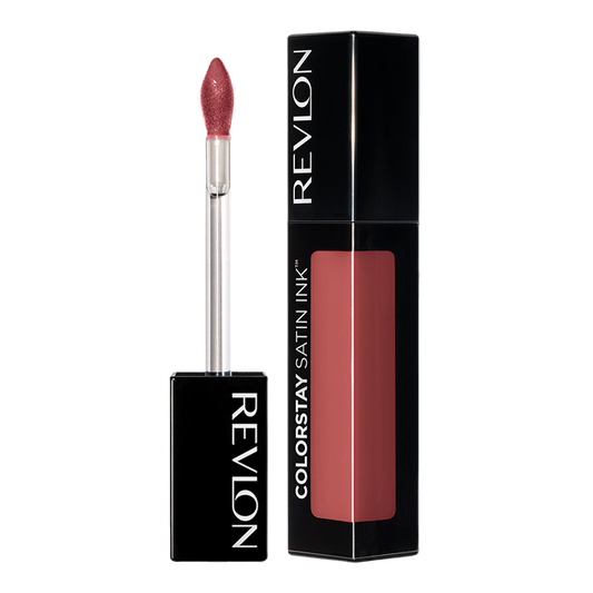 Revlon ColorStay Satin Ink Crown Jewels 032 Lady Topaz – satin-finish liquid lipstick with 16HR wear, infused with Vitamin E