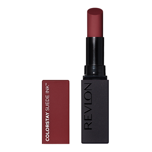 Revlon ColorStay Suede Ink Lipstick in 019 IN THE ZONE – matte, smudge-proof finish