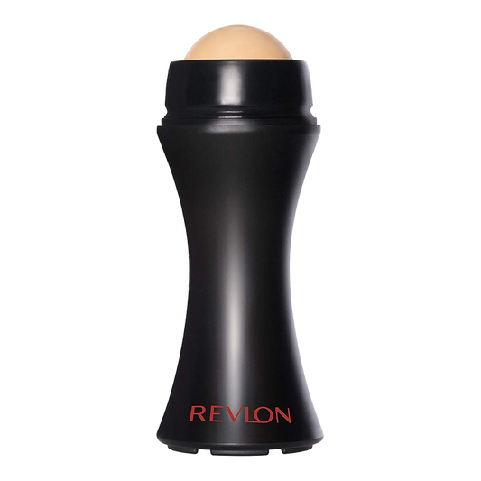 Revlon volcanic oil-control roller–reusable stone tool for oily skin, shine removal, and on-the-go matte touch-ups