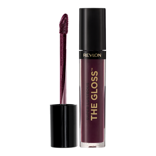 Revlon Super Lustrous Gloss 308 PLUM APPEAL lip gloss with hydrating formula and high-shine, non-sticky finish